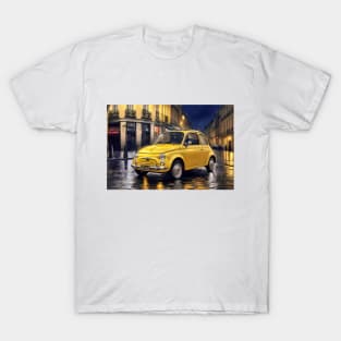 Yellow Fiat 500 T-Shirt